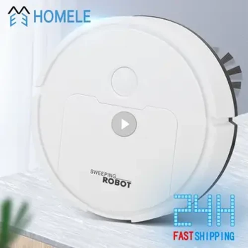 Robotstøvsuger for hjemmet Intelligent feiestøvsuger Lavstøy Auto Trådløs Gulv Mini Elektrisk Sweeper Smart Home