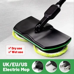 Genopladelig moppe 360 ​​rotation elektrisk ledningsfri gulvrenser Skrubber Rotary moppe mikrofiber doven moppe våd eller tør brug Rengøring