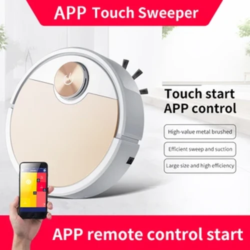 ES06 -robotin tyhjiöpuhdistin Smart Remote Control -sovellus Langaton puhdistuskone Lakaisu lattia -moppi kodin tyhjiöpuhdistin