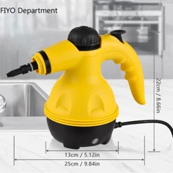 Handheld Electric Steam Cleaner High Temperature Pressure Sterilization Air Conditioning Kitchen Hood Car Cleaning Machine EU/US