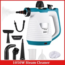 Máy làm sạch hơi nước 1050W Khử trùng nhiệt độ cao Điều hòa không khí Máy hút mùi nhà bếp Máy làm sạch xe hơi Thiết bị gia dụng