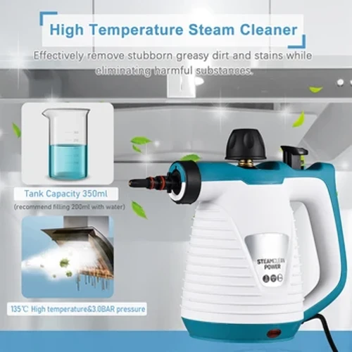 Pulitori a vapore portatili Macchina per la pulizia ad alta pressione a vapore ad alta pressione da 1050 W. Macchina per la pulizia pressurizzata ad alta temperatura