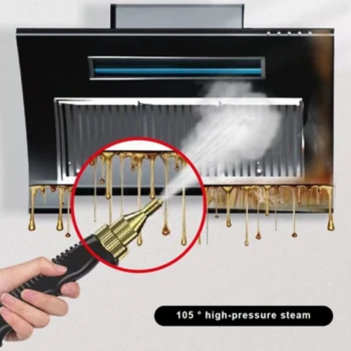 Portable Steam Cleaner 2500W Handheld Cleaning Machine High Pressure Handheld Steam Cleaner 6 Gear Temperature for Bathroom Car