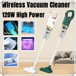 Handheld Wireless Staubsauger Elektresch Sweeper 8500Pa 120W Powerful Cordless Home Car Remove Mites Staub Cleaner