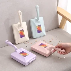 Elektrostatesch Teppech Buedem Sweeper Pinsel Handheld Sofa Botzen Roller fir Bett Fluff mat Trash Collector Haushaltsstaubreiniger