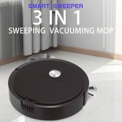 3 σε 1 Smart Sweeping Robot Home Mini Sweeper Ασύρματη ηλεκτρική σκούπα σκούπισμα και σκούπα Ρομπότ για οικιακή χρήση