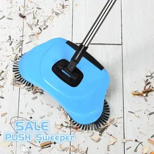 Ručni stroj za čišćenje Kućanstvo bez struje Rotirajući za 360 stupnjeva Automatsko čišćenje Push Sweeper Metla Posuda za smeće