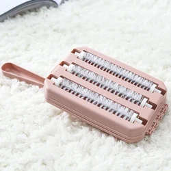 Electrostatic Carpet Floor Sweeper Brush Handheld Sofa Cleaning Roller for Bed Fluff with Trash Collector Household