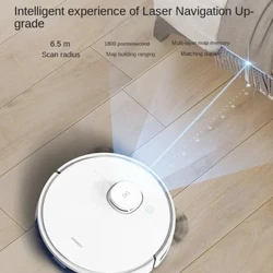 110V/220V ECOVACS elektrisk fejerobot, intelligent automatisk rengøringsdesinfektionsvakuummoppemaskine til hjemmet