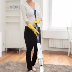ECHOME Electric Vacuum Cleaner Uila Push Rod Portable Handheld Dual-House Kaʻa ʻO ka hale hoʻomaʻemaʻe nui i nā mea hana hale.