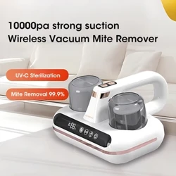 Wireless UV Bagong Vacuum Clean Mite Remover Handheld Cleaner Napakahusay na Pagsipsip para sa Paglilinis ng Kutson na Mga Unan ng Sofa Mite Removal 99.9