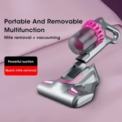 10000pa Vacuum Mite Remover UV Sterilization 3 in 1 Detachable Wireless Vacuum Cleaner for Home Car Mattresses Sofas Clean Dust