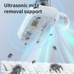 Household Handheld Wireless UV 2-Speed ​​​​Powerful Vacuum At Mite Removal Device, Angkop Para sa Mga Alagang Hayop, Kotse, Damit, at Plush Toy