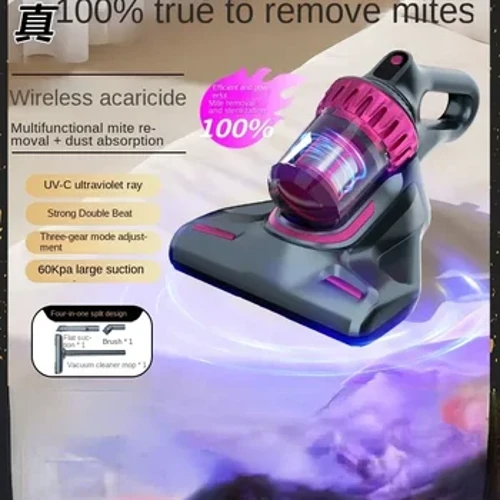 Dispositivo wireless per la sterilizzazione e la rimozione degli acari a raggi ultravioletti, aspirapolvere automatico intelligente portatile