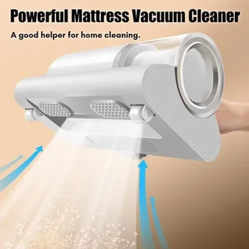 Mites Staubsauger Handheld UV-C Wireless Mite Remover Anti-Stëbs Instrument Botzen Maschinn Fir Heem Büro