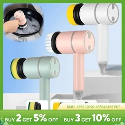 Electric Cleaning Brush Multi-functional Home USB Rechargeable Electric Rotary Scrubber Mga Kagamitan sa Bahay Panglinis Gadget