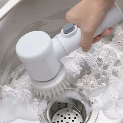 Multi-functional Electric Cleaning Brush para sa Kusina at Banyo - Wireless Handheld Power Scrubber para sa Mga Pinggan, Kaldero, at Kawali