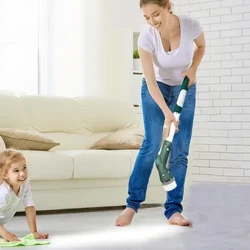 Máy làm sạch bằng điện Bàn chải làm sạch không dây với 6 đầu bàn chải thay thế Bồn tắm không dây và Máy chà sàn Công cụ làm sạch sàn