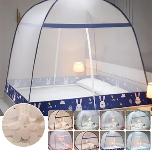 Portable Summer Mosquito Net fir Heem Camping Atem Yurt Mosquito Net Big Space Bedroom Bett Canopy Klappbar Bunk Mesh Net
