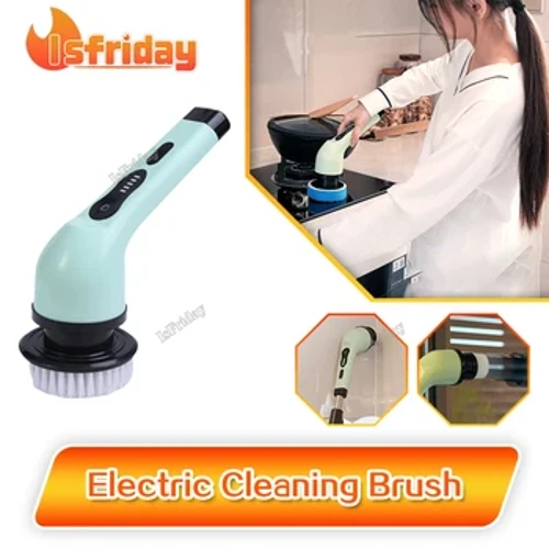Bàn chải điện gia dụng Làm sạch Synoshi Bàn chải làm sạch đa chức năng Làm sạch phòng tắm Bàn chải điện cho nhà bếp gia đình