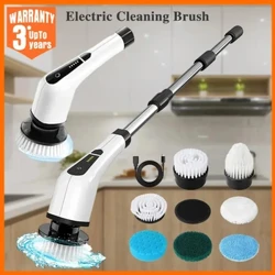7 an 1 elektresch Botzen Pinsel USB elektresch Spin Botzen Scrubber elektresch Botzen Tools Kichen Buedzëmmer Botzen Gadgeten