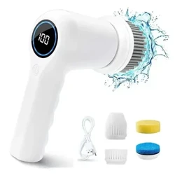 Brwsys Glanhau Cartref Xiaomi Brwsys Glanhau Cegin Trydan Gadgets ar gyfer Glanhawr Amlswyddogaethol Cartref Brwsio Troelli Trydan