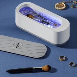 45000Hz Siêu Âm Máy Làm Sạch Đa Năng Tần Số Cao Rung Rửa Bụi Trang Sức Kính Đồng Hồ Răng Giả Bụi