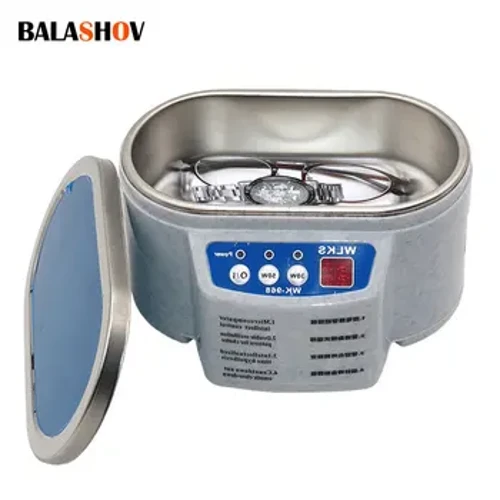Ultrasonic Cleaner 30/50W Sonicator Bath 40Khz Degas para sa Mga Relo Contact Lens Salamin Pustiso Ngipin Electric Makeup Razor