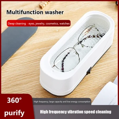 Plastic Vibration Wash Cleaner Multipurpose Ultrasonic Cleaner Washer Portable Electric Simpleng Operasyon para sa Araw-araw na Bagay