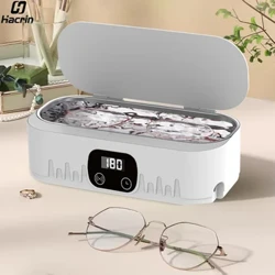 Pembersih Kacamata Ultrasonik Pembersih Kacamata Ultrasonik 47kHz Pembersihan Ultrasound Frekuensi Tinggi Mandi Kanggo Cuci Perhiasan Kacamata
