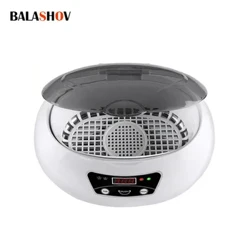 600ml Kipima Muda cha Kuogea cha Kisafishaji cha Ultrasonic kwa Sehemu za Vito vya Miwani Vikata vya Mawe ya Manicure Vikata Meno Wembe Brush Ultrasound Sonic Boxc