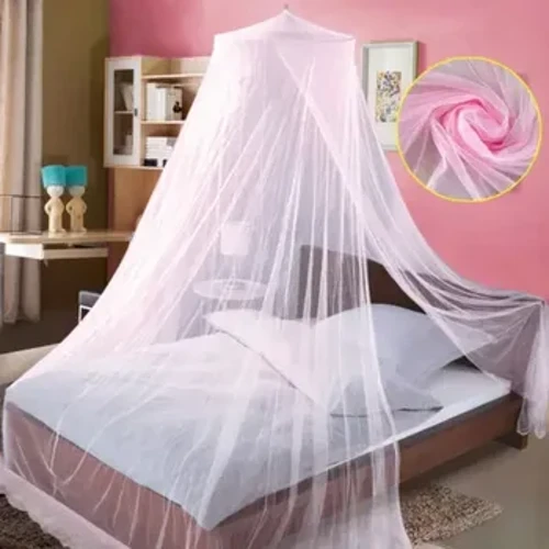 3 Faarwen Summer Elgant Hung Kuppel Mosquito Net Fir Duebelbett Summer Polyester Mesh Stoff Heem Schlofkummer Baby Erwuessener Hänkend Dekor