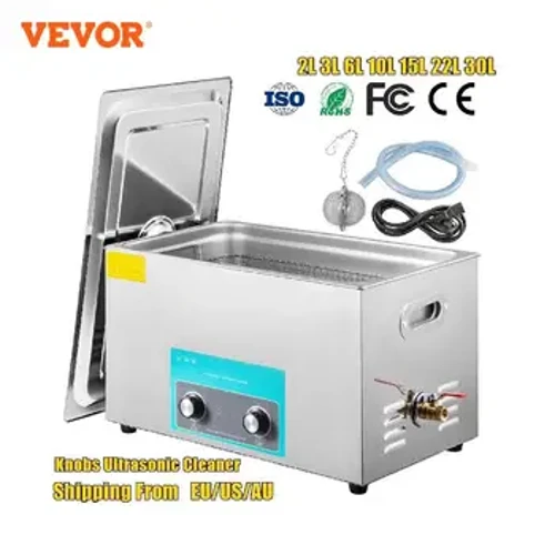 VEVOR 3L 6L 10L 15L 22L 30L Điện Siêu Âm Bụi Máy Giặt Di Động Lave-Dishes Máy Rửa Bát Siêu Âm Thiết Bị Gia Đình
