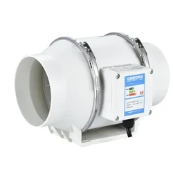 4 inç 220V egzoz fanları ev sessiz Inline boru kanalı fanı banyo çıkarıcı havalandırma mutfak tuvalet duvar hava temiz vantilatör