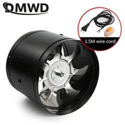 I-110V 220V 4/6 intshi Isixhumi esibonakalayo esinama-Bi-directional ekhishini i-ventilator ivolumu ephansi Ukumelana nokugqwala Okuqinile okuqinile kweqabunga le-Copper