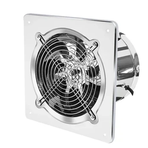 6''7'' Booster Ventilator Udsugningsventilator Ventilation Rør Ventilator til badeværelse Toilet Køkken Væg Vindue Rustfri Stål Ventilator