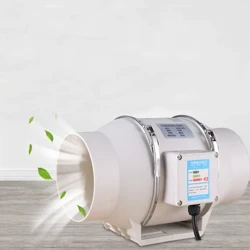 4/5/6 palcový 220V výfukový ventilátor Domáce Tichý Inline Potrubný Ventilátor Ventilátor Kúpeľňa Odsávač Ventilácia Kuchyňa Toaleta Stena Vzduchový Ventilátor