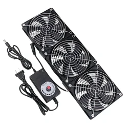 12cm High Speed ​​DC 12V 220V Btc Mining Machine Chassis Auspuff Fan 120MM Violent Server Cooling Fan