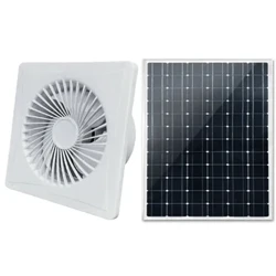 Năng Lượng Mặt Trời 12V Lỗ Thông Khí Quạt Treo Tường Tiết Kiệm Năng Lượng Hút Khí Thổi Quạt Hút Tốc Độ Cao Bền Cho Phòng Tắm Nhà Bếp vệ sinh
