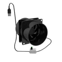 USB reguleeritava kiirusega jootmise suitsuneelaja ESD suitsueemaldusventilaatori torutoru väljatõmbeventilaator koos 1M toruvanni ventilatsiooniventilaatoriga