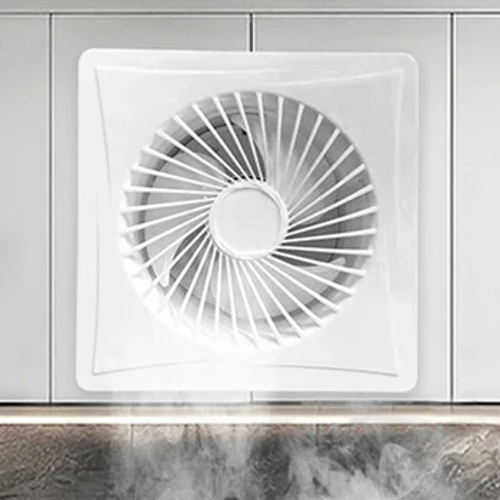 Suflantă solară de evacuare 12V Ventilator de aer de mare viteză Ventilator de perete pentru fereastră Design anti-țânțari Bucătărie durabilă Baie Coș de pui/rațe
