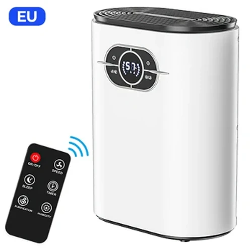 Deumidificatore da 1200ML per la casa Deumidificatore a prova di umidità Touch Screen A distanza Bagno Asciugatore Assorbitore di umidità per interni