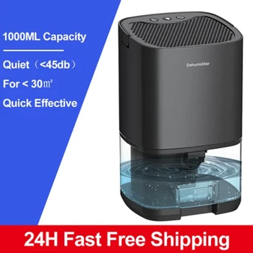 Máy Hút Ẩm Di Động 250/800ML Tắt Tiếng Hút Ẩm Làm Sạch Không Khí Khử Mùi Máy Sấy Máy Sấy Không Khí Phòng Ngủ Máy Lọc Không Khí Gia Đình