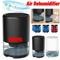 Prenosný odvlhčovač vzduchu s objemom 1 000 ml so základným vzduchovým filtrom pre domáce tiché pohlcovače vlhkosti Sušič vzduchu proti vlhkosti