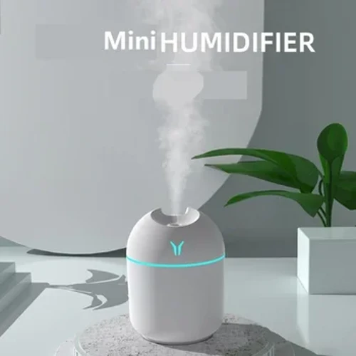 250 ML Mini luftfukter USB Aroma Essential Oil Diffuser For Home Car Ultrasonic Mist Maker med LED Farge Nattlampe Diffuser
