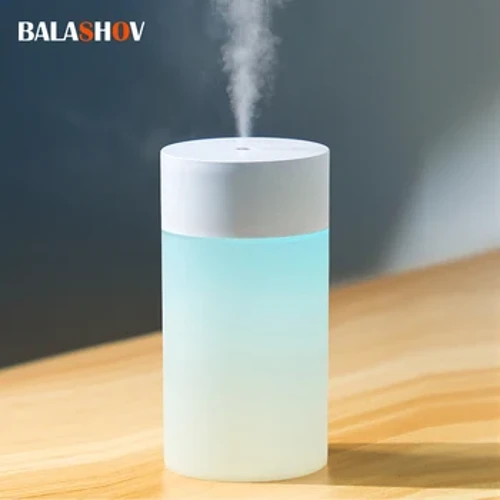 260ML Minibefugter USB Ultralyd Luftbefugter LED Lampe Æterisk Olie Diffuser Bilrenser Aroma Anion Mist Maker bærbar