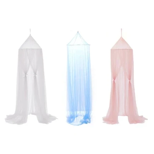 Mosquito Glan Crochta Phuball Maisiú Réaltaí Leaba Babaí Crib Ceannbhrat Cuirtíní Tulle le haghaidh Seomraí Leapa Tí Súgartha Phuball Teach do Leanaí Seomra Kids
