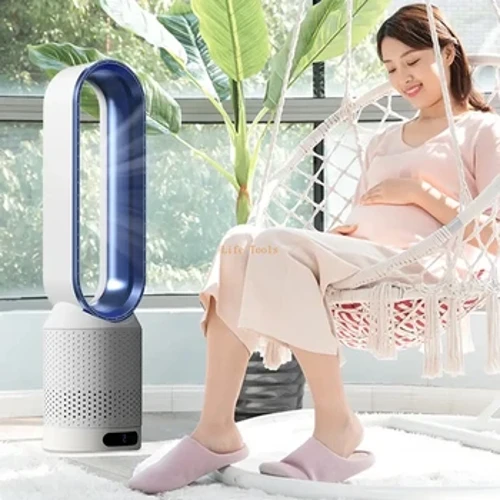 2024 légtisztító keringető lapát nélküli ventilátor Rendkívül csendes hálóterem íróasztal padló elektromos torony lapát nélküli ventilátor szoba ventilátor
