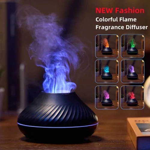 Humidifier Lasair Colorful 3D Car USB Humidifiers Aromatherapy Idirleata Olaí Riachtanacha Diffuser Inaistrithe le haghaidh Cumhráin Seomra Baile