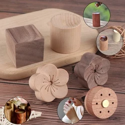 Olew Hanfodol Diffus Wood Aroma Diffuser Aromatherapi Pren Car Awyr Cwsg Ffres